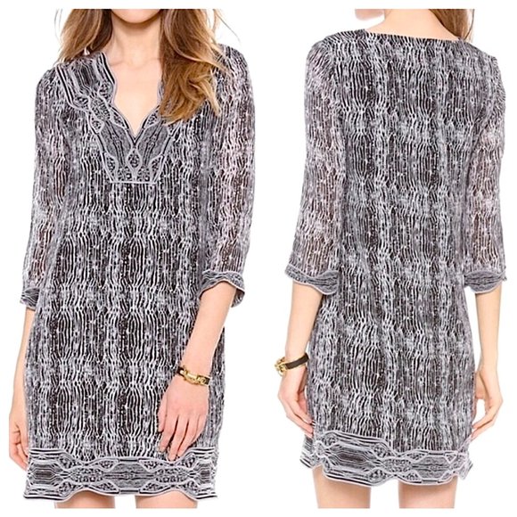 Diane Von Furstenberg Lexie Silk Mini Dress - Picture 3 of 14